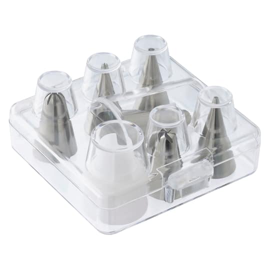 6 Pack: Cookie Tip Set with Case by Celebrate It®